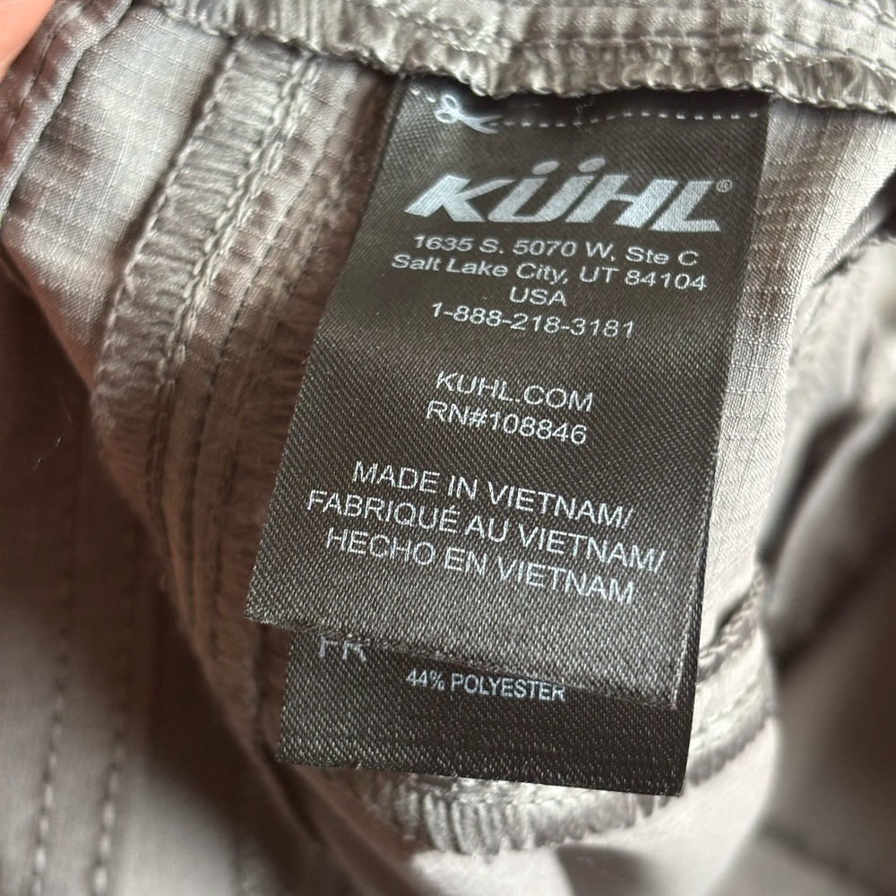 KUHL Women's HORIZN Skinny Hiking Pants Size 4 Short Grey - Picture 10 of 13